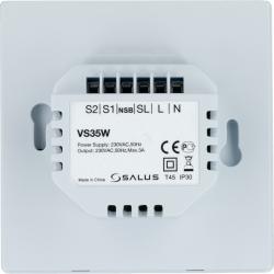 VS35W Przewodowy, podtynkowy regulator dobowy, 230 V AC, biały - galeria AFRISO 5