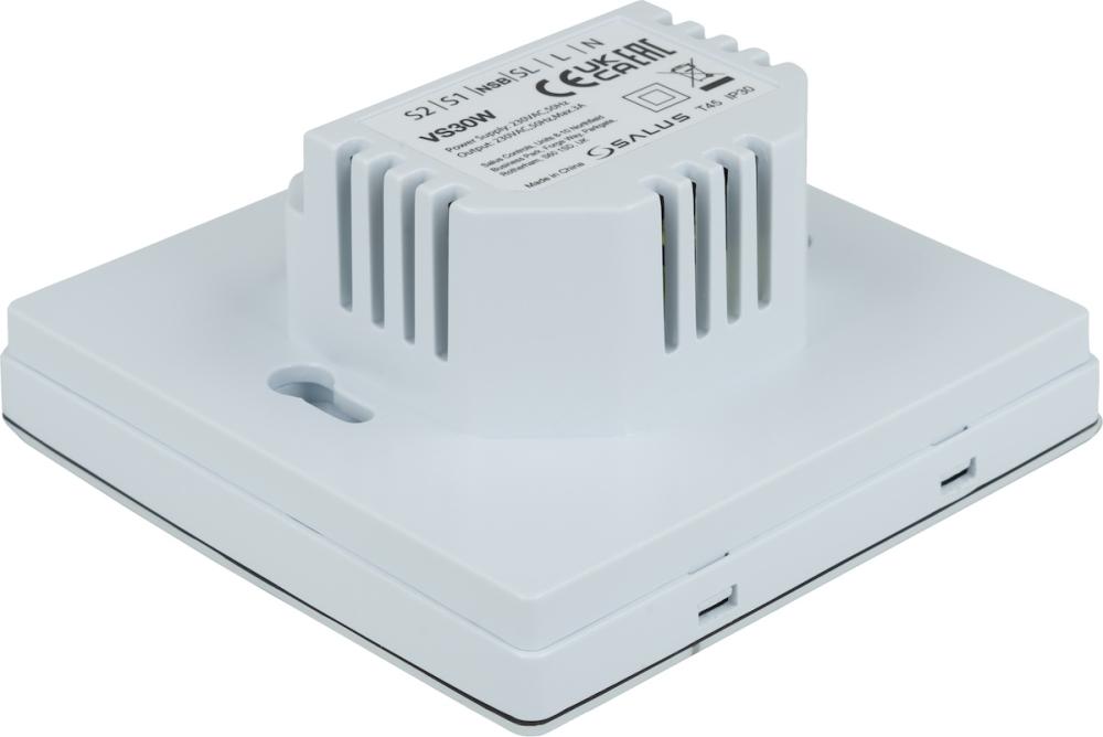 VS30W Przewodowy, podtynkowy regulator tygodniowy, 230 V AC, biały - galeria AFRISO 5