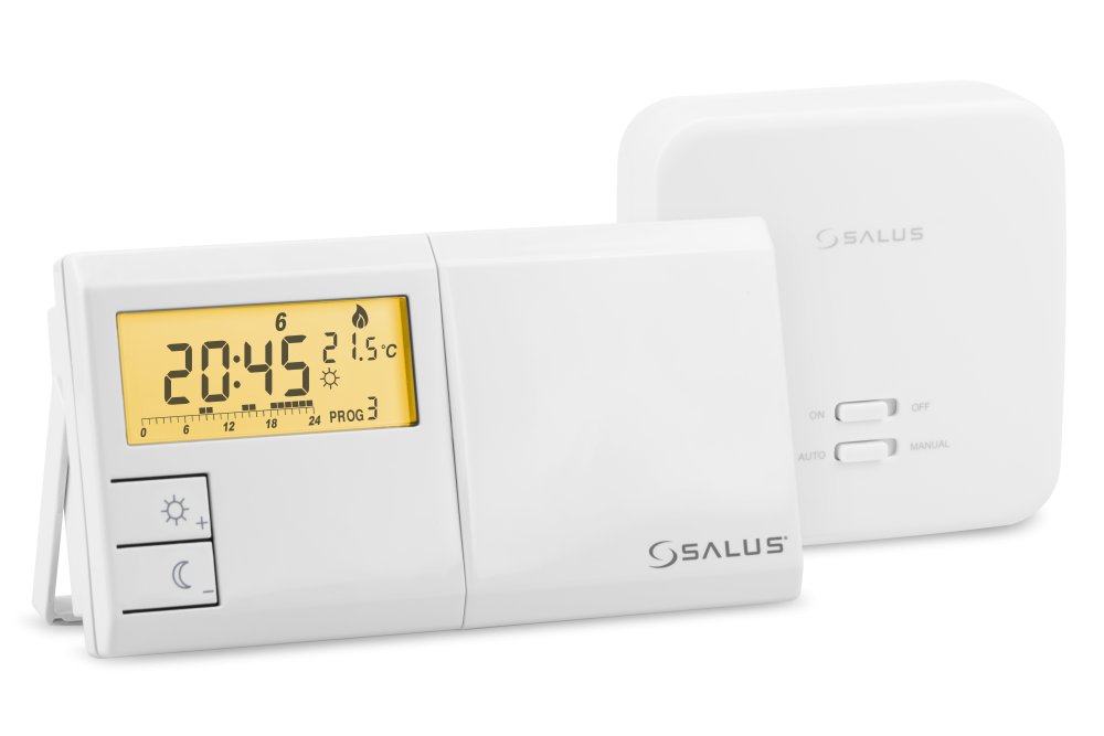 091FLRFv2 Bezprzewodowy, natynkowy regulator tygodniowy, bateryjny - galeria AFRISO 1