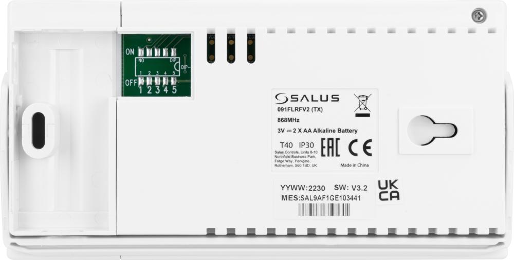 091FLRFv2 Bezprzewodowy, natynkowy regulator tygodniowy, bateryjny - galeria AFRISO 10