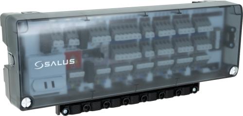 CB500 Przewodowa listwa sterująca, 5 stref, z możliwością sterowania źródłem ciepła i pompą obiegową, 230 V AC - galeria AFRISO 1