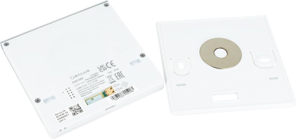 SQ610RF Bezprzewodowy, natynkowy regulator tygodniowy Quantum z wbudowanym akumulatorem, biały - galeria AFRISO 5