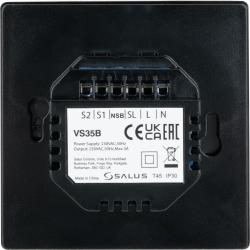 VS35B Przewodowy, podtynkowy regulator dobowy, 230 V AC, czarny - galeria AFRISO 5