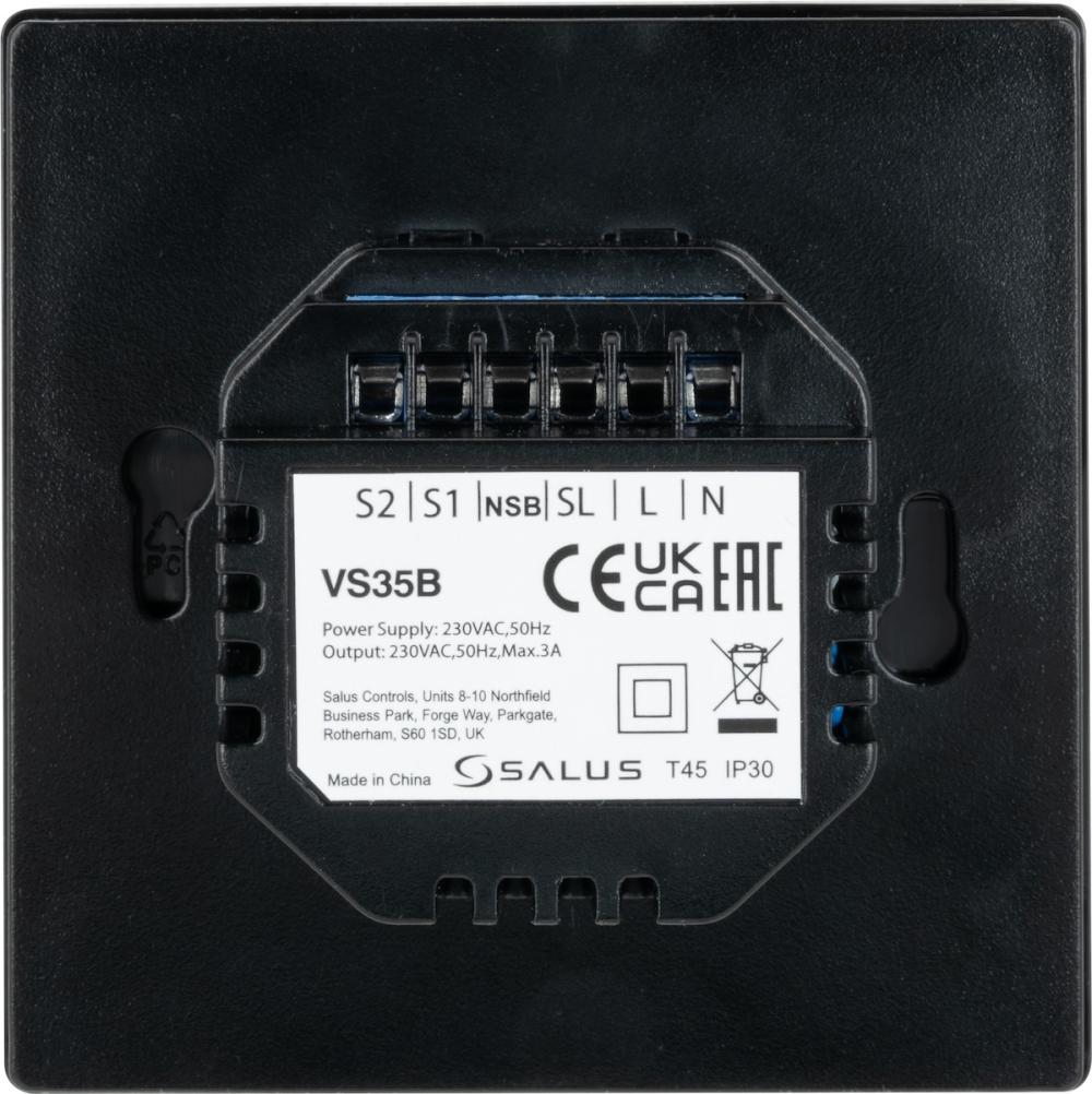 VS35B Przewodowy, podtynkowy regulator dobowy, 230 V AC, czarny - galeria AFRISO 5