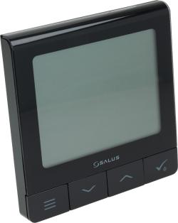 SQ610B Przewodowy/bezprzewodowy, podtynkowy regulator tygodniowy Quantum, 230 V AC, czarny - galeria AFRISO 2