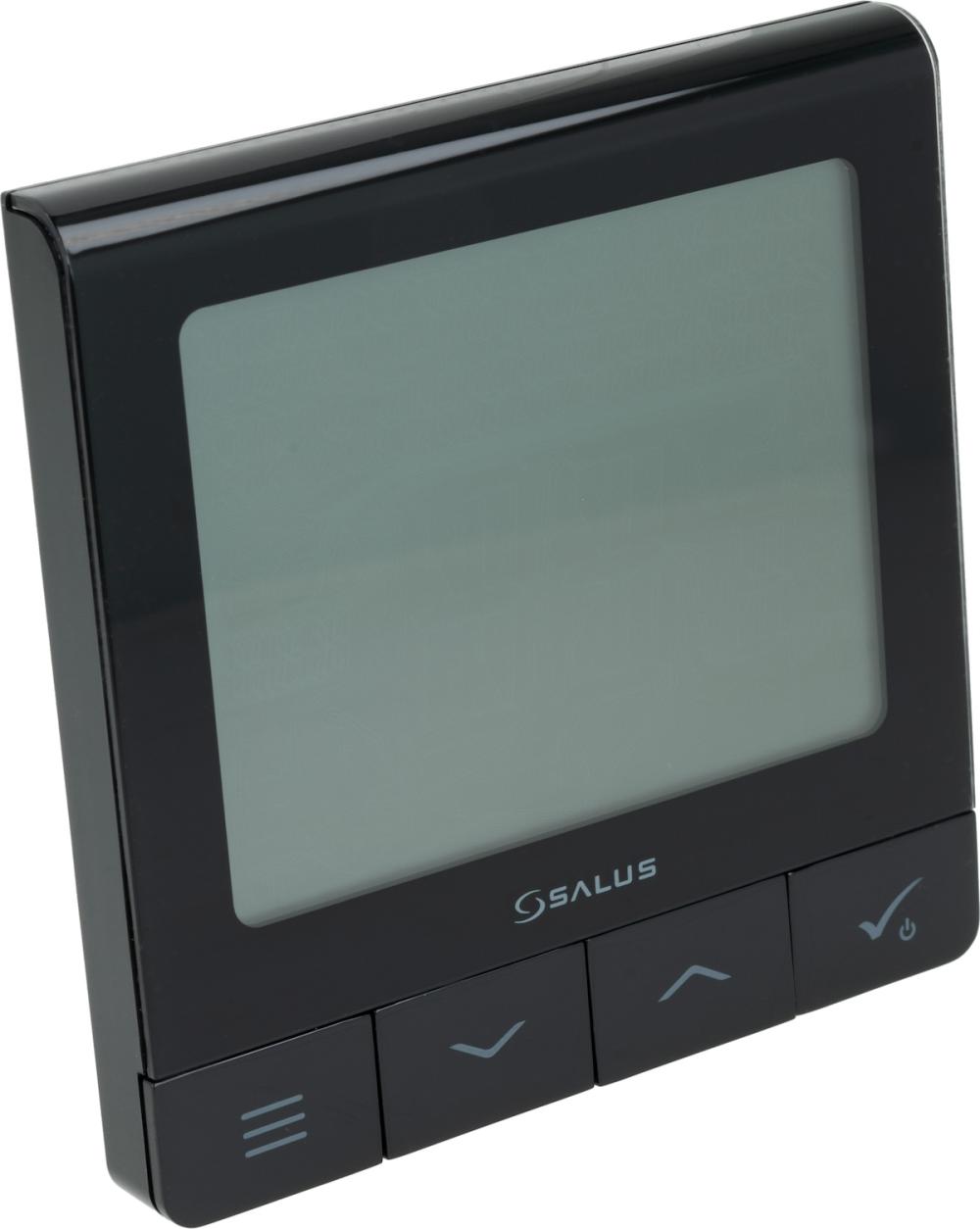 SQ610B Przewodowy/bezprzewodowy, podtynkowy regulator tygodniowy Quantum, 230 V AC, czarny - galeria AFRISO 2