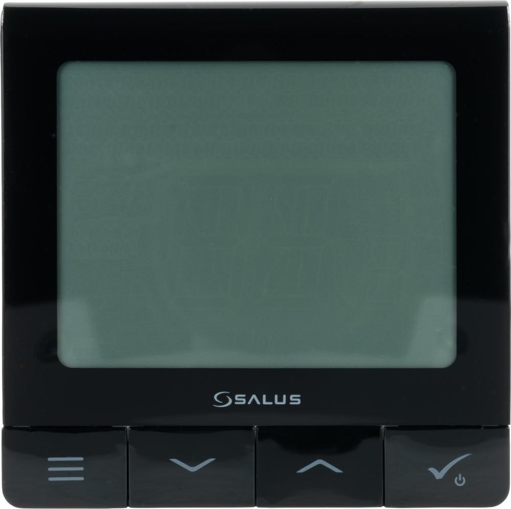 SQ610B Przewodowy/bezprzewodowy, podtynkowy regulator tygodniowy Quantum, 230 V AC, czarny - galeria AFRISO 3