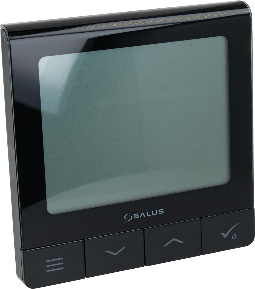 SQ610BRF Bezprzewodowy, natynkowy regulator tygodniowy Quantum z wbudowanym akumulatorem, czarny - galeria AFRISO 2