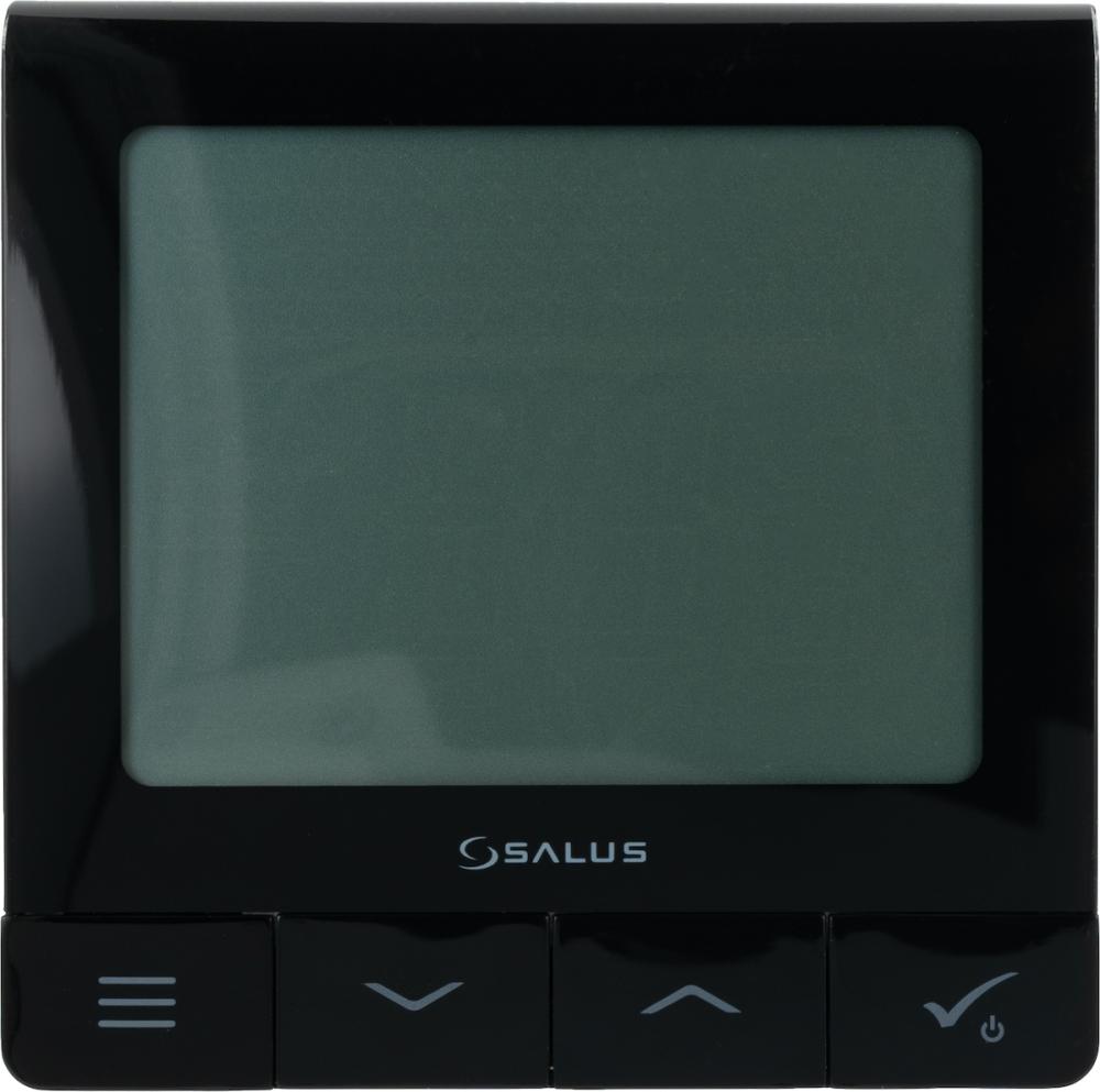 SQ610BRF Bezprzewodowy, natynkowy regulator tygodniowy Quantum z wbudowanym akumulatorem, czarny - galeria AFRISO 3