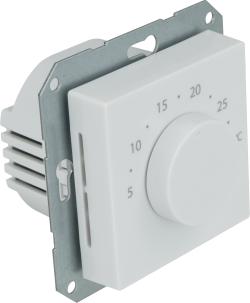 Przewodowy, podtynkowy regulator dobowy, 230 V AC, biały