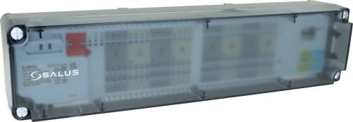 KL08NSB Przewodowa listwa sterująca, 8 stref, z możliwością sterowania źródłem ciepła i pompą obiegową, 230 V AC - galeria AFRISO 1