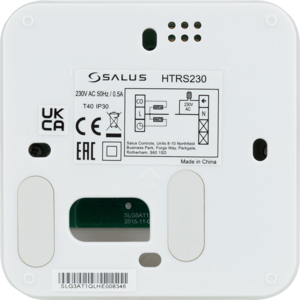 HTRS230 Przewodowy, natynkowy regulator dobowy, 230 V AC, biały - galeria AFRISO 5