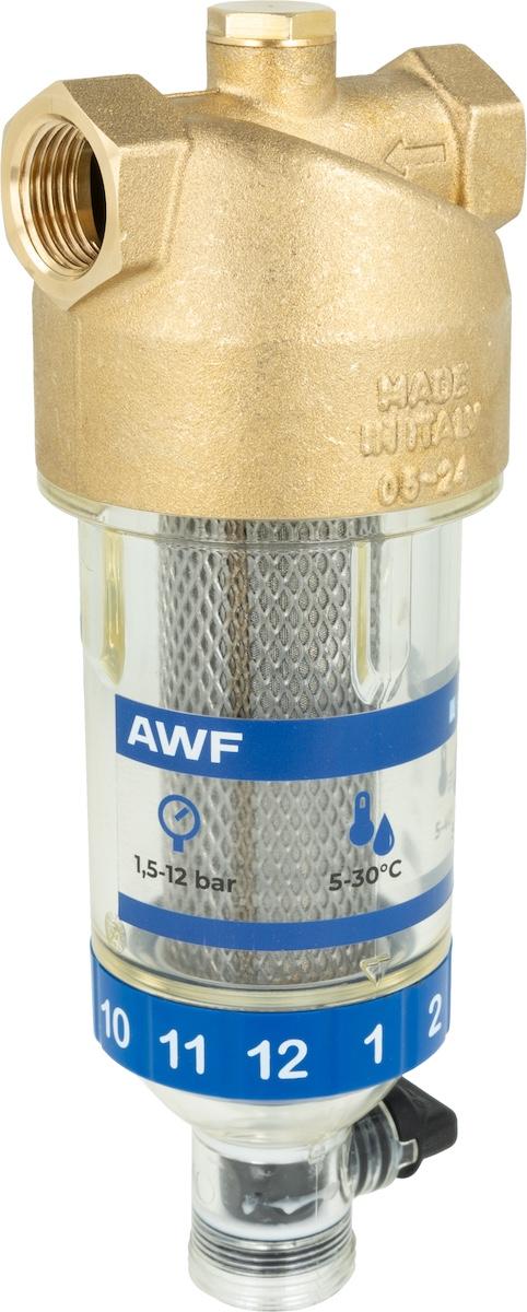 4211000 Filtr do wody AWF 110, z płukaniem wstecznym, GW G1/2'' - galeria AFRISO 1