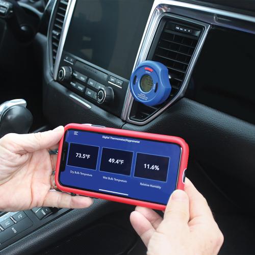 52234-BT Cyfrowy termometr/higrometr z bezprzewodową technologią Bluetooth - galeria AFRISO 5