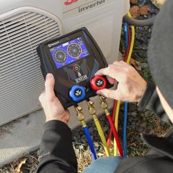 Dwudrogowa, elektroniczna oprawa wielozaworowa Spartan, szczypce temperaturowe (2 szt.)