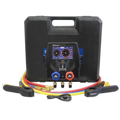 99926-BT-2 Dwudrogowa, elektroniczna oprawa wielozaworowa Spartan, szczypce temperaturowe (2 szt.), standardowe przewody 3 x 150 cm (1/4" SAE) - galeria AFRISO 1