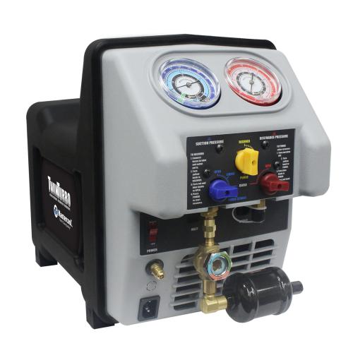 69350-220-EU Stacja odzysku czynnika Twin Turbo z separatorem oleju, osuszaczem i wziernikiem, 220 V - 50/60 Hz - galeria AFRISO 1