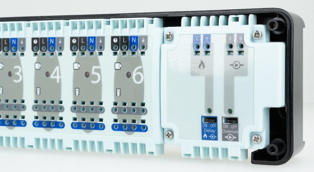 94507001 SALUS StartPack Standard - zestaw przewodowego sterowania ogrzewaniem podłogowym bez zarządzania przez Internet, listwa KL06-M, moduł PL07, cztery regulatory VS30W - galeria AFRISO 14