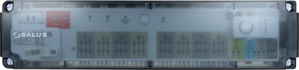 94507003 SALUS StartPack Premium RF - zestaw bezprzewodowego sterowania ogrzewaniem podłogowym z zarządzaniem przez Internet, listwa KL08RF230V, bramka UG800, cztery regulatory SQ610RF - galeria AFRISO 7