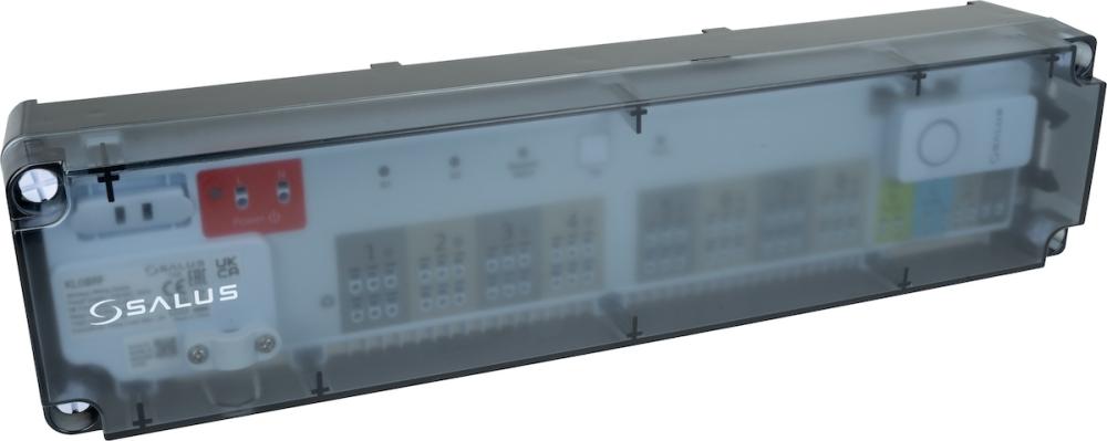 94507003 SALUS StartPack Premium RF - zestaw bezprzewodowego sterowania ogrzewaniem podłogowym z zarządzaniem przez Internet, listwa KL08RF230V, bramka UG800, cztery regulatory SQ610RF - galeria AFRISO 9