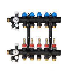 ProCalida EF1 na 5 obiegów grzewczych, rotametry 0,2÷1,6 l/min, G1"