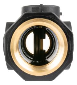 Zestaw dwóch zaworów odcinających GW G1" z termometrami do ProCalida EF1 / EF1 K