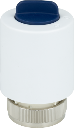 T30NC23MO Siłownik termoelektryczny, M30 x 1,5 mm, 230 V AC, NC, tryb pracy ręcznej - galeria AFRISO 1