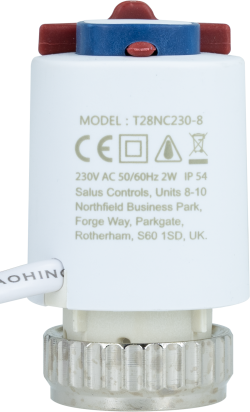 T28NC230-8 Siłownik termoelektryczny, M28 x 1,5 mm, 230 V AC, NC - galeria AFRISO 3
