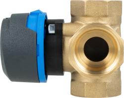 Zestaw regulacyjny ProClick: 4-drogowy obrotowy zawór mieszający ARV 484 ProClick, DN25, Rp1", Kvs 9 + siłownik elektryczny ARM 343 ProClick