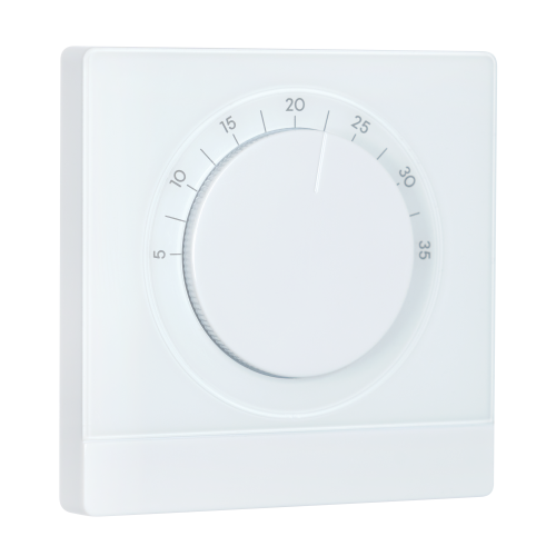 SQ605RF Bezprzewodowy, natynkowy regulator temperatury, bateryjny, biały - galeria AFRISO 1