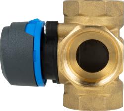 Zestaw regulacyjny ProClick: 4-drogowy obrotowy zawór mieszający ARV 485 ProClick, DN32, Rp1 1/4", Kvs 18 + siłownik elektryczny ARM 343 ProClick