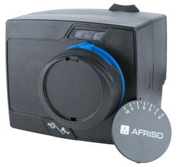 Zestaw regulacyjny ProClick: 4-drogowy obrotowy zawór mieszający ARV 485 ProClick, DN32, Rp1 1/4", Kvs 18 + siłownik elektryczny ARM 343 ProClick