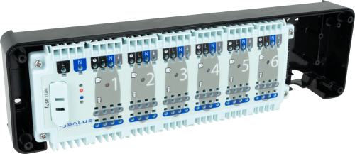 KL0624V Przewodowa listwa sterująca, 6 stref, 24 V AC - galeria AFRISO 1