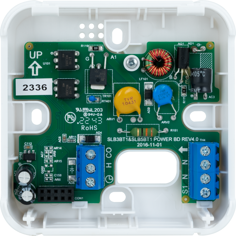 HTRP24V Przewodowy, natynkowy, regulator tygodniowy, 24 V AC, biały - galeria AFRISO 6