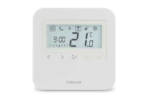 HTRP24V Przewodowy, natynkowy, regulator tygodniowy, 24 V AC, biały - galeria AFRISO 1