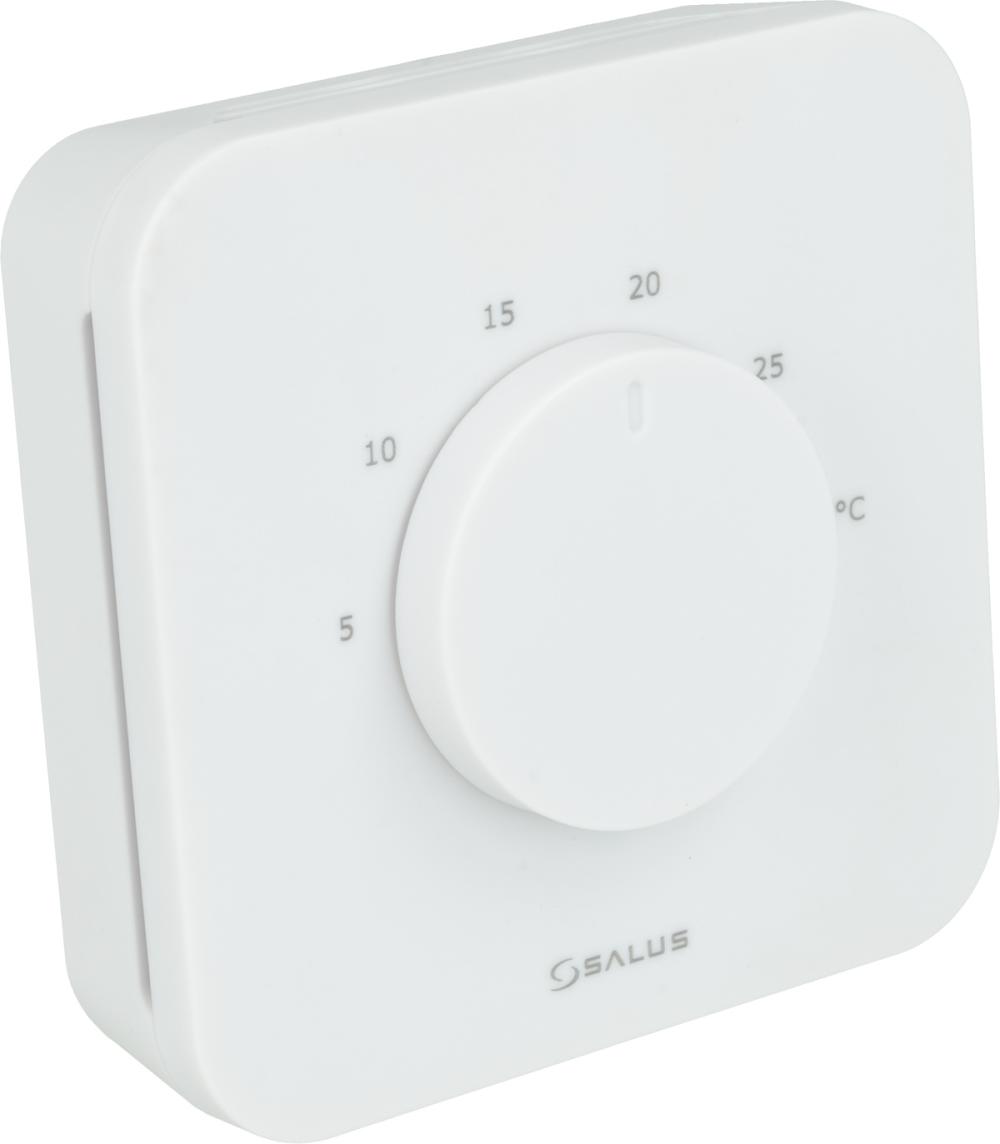 HTR24V Przewodowy, natynkowy regulator dobowy, 24 V AC, biały - galeria AFRISO 1