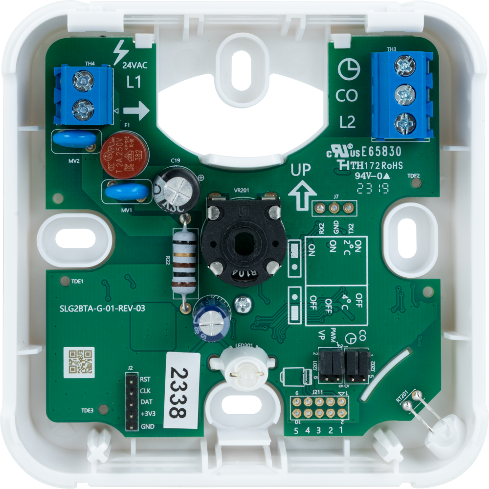 HTR24V Przewodowy, natynkowy regulator dobowy, 24 V AC, biały - galeria AFRISO 4