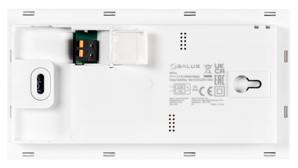 091PRO Przewodowy, natynkowy regulator tygodniowy, bateryjny - galeria AFRISO 4
