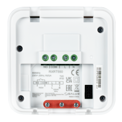 091PRORF Bezprzewodowy, natynkowy regulator tygodniowy, bateryjny - galeria AFRISO 7