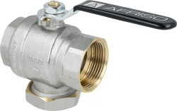 Zawór kulowy z filtrem siatkowym i magnesem BFV 253, GW G1 1/4"