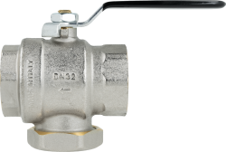 Zawór kulowy z filtrem siatkowym i magnesem BFV 253, GW G1 1/4"