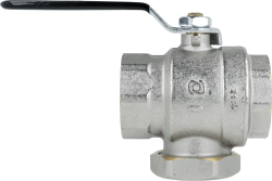 Zawór kulowy z filtrem siatkowym i magnesem BFV 253, GW G1 1/4"