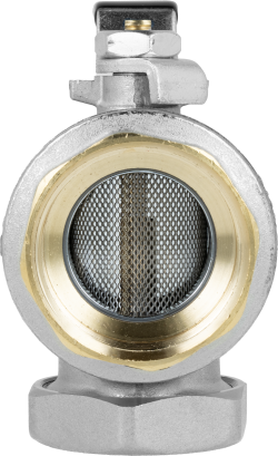 Zawór kulowy z filtrem siatkowym i magnesem BFV 253, GW G1 1/4"