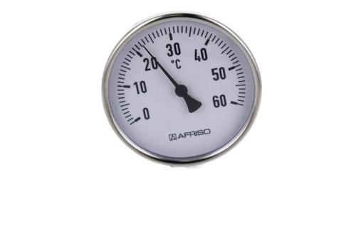 63869 Termometr bimetaliczny BiTh 100, fi100 mm, 0÷60°C, L 40 mm, G1/2',' ax, kl. 2 - galeria AFRISO 2