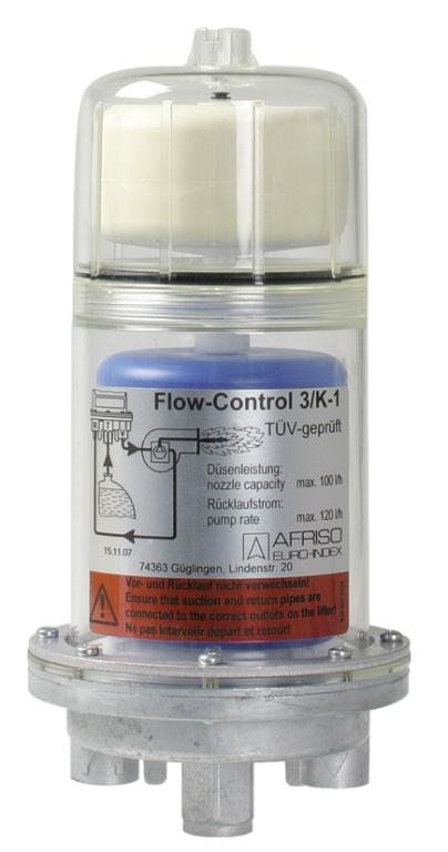 69929 Automatyczny odpowietrznik oleju Flow-Control 3/K HT, 2x G3/8", GW G1/4", podwyższona odporność na temperaturę - galeria AFRISO 1