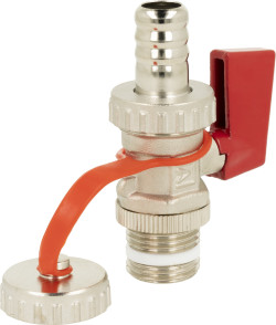 Zawory do napełniania i opróżniania instalacji KFE