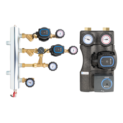 Grupy pompowe i rozdzielacze