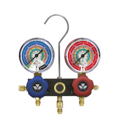 Dwudrogowe, aluminiowe oprawy zaworowe do R410A, R507A, R404A, R22