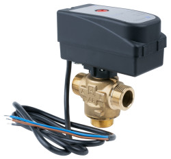 3‑drogowe zawory strefowe AZV, przełączające