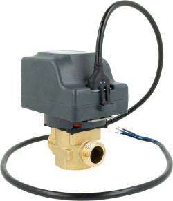 2‑drogowe zawory strefowe AZV, odcinające, normalnie otwarte (NO)/ normalnie zamknięte (NC)